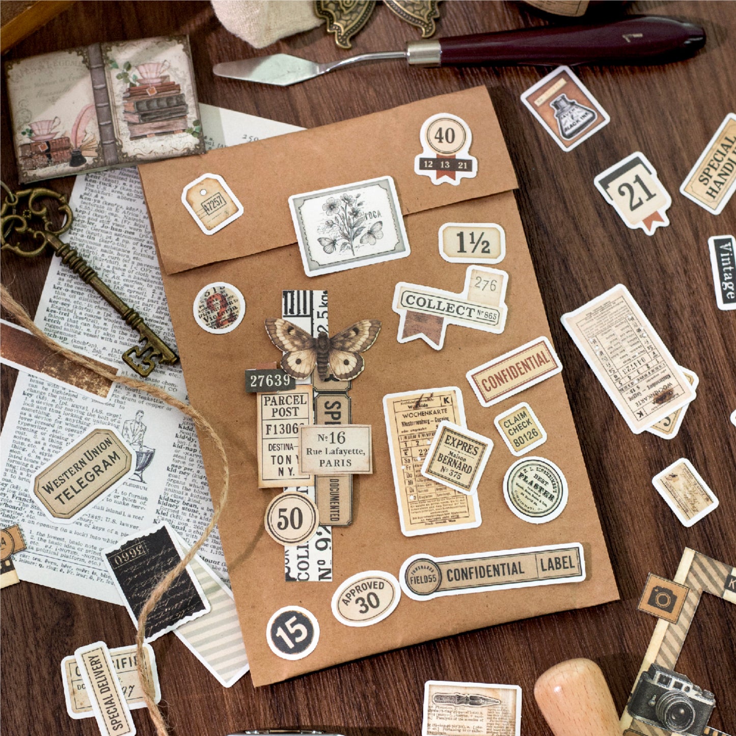 Collage Showroom Sticker 40pcs