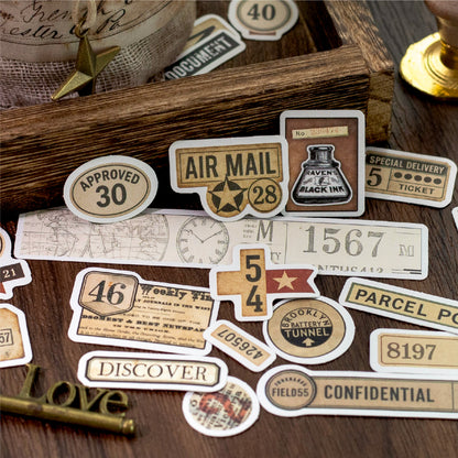 Collage Showroom Sticker 40pcs