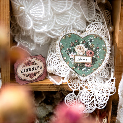 Collection Cloth Tags Stickers 20pcs