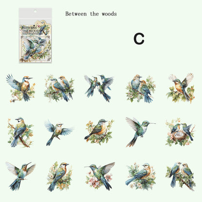 Collection of Flying Birds Stickers 30pcs