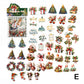 Colorful Christmas Series Stickers 50pcs