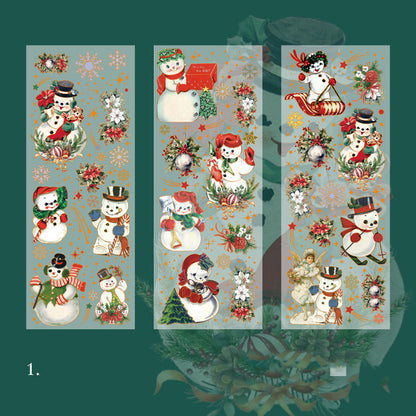 Colorful Christmas Stickers