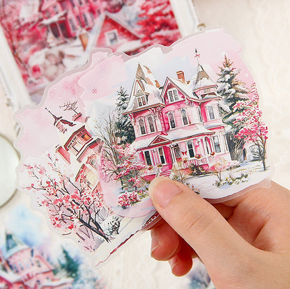 Colorful Dream Garden Stickers 10pcs