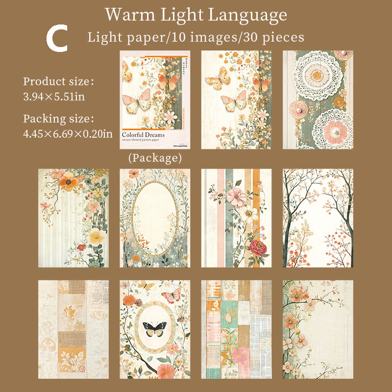 Colorful Dreams Sticker 30pcs
