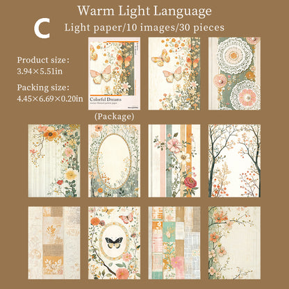 Colorful Dreams Sticker 30pcs