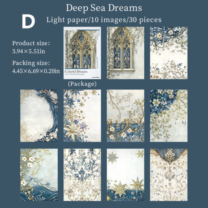 Colorful Dreams Sticker 30pcs