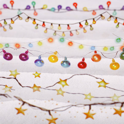 Colorful String Lights Series Tape All Tape