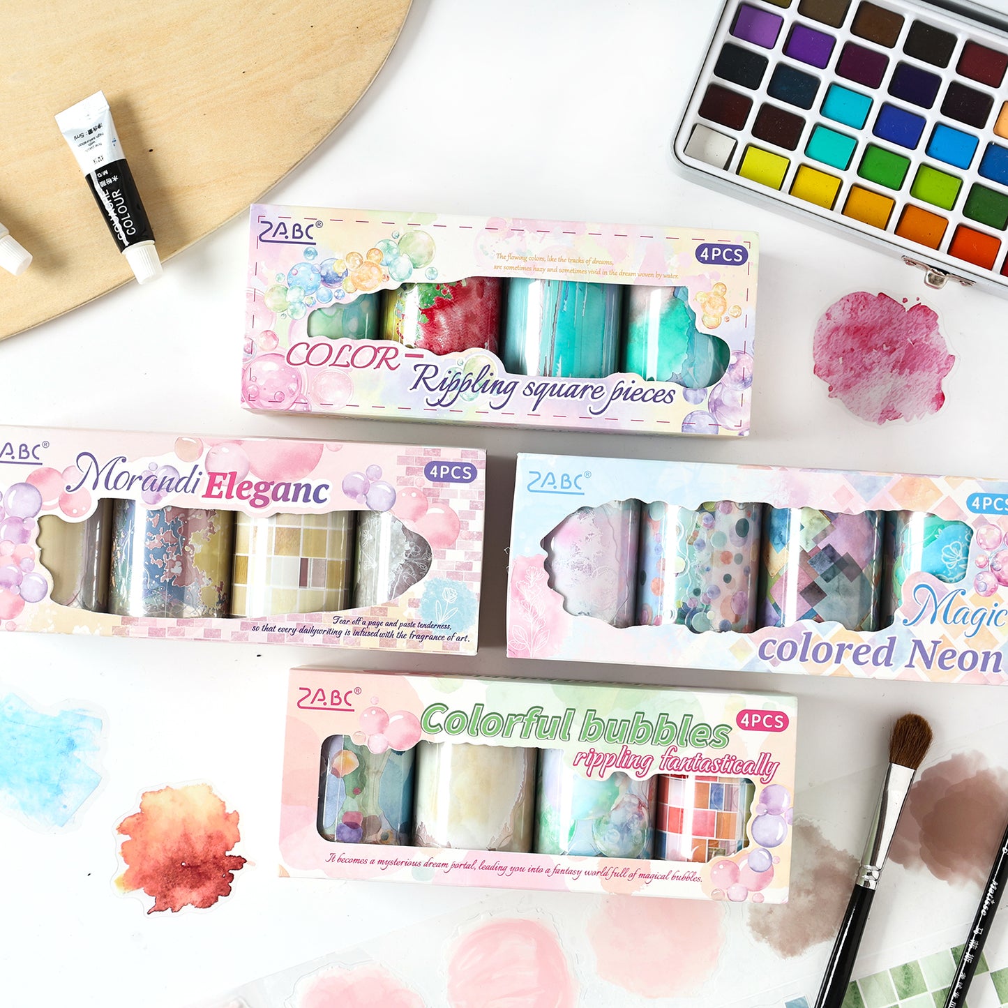 Colorful and Vibrant Tape Set