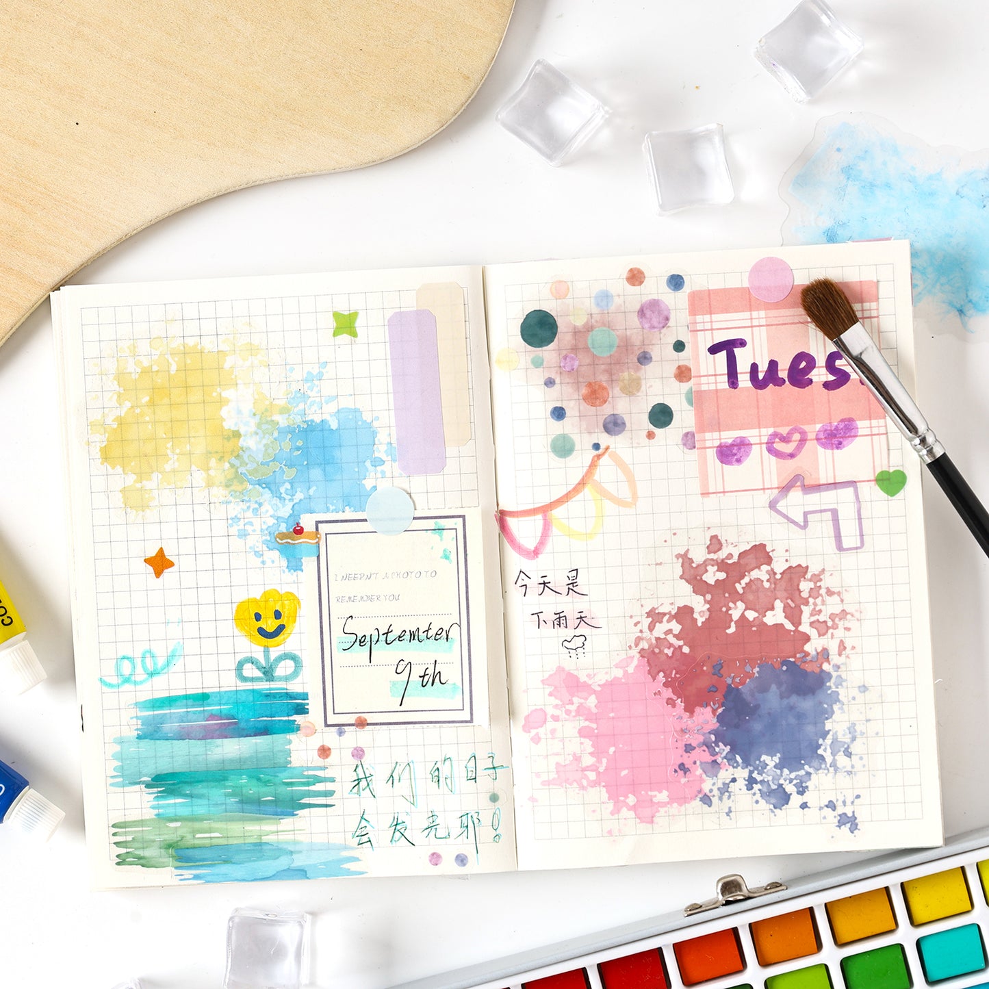 Colorful and Vibrant Tape Set