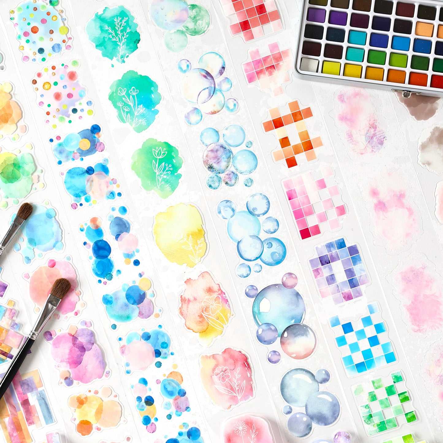 Colorful and Vibrant Tape Set