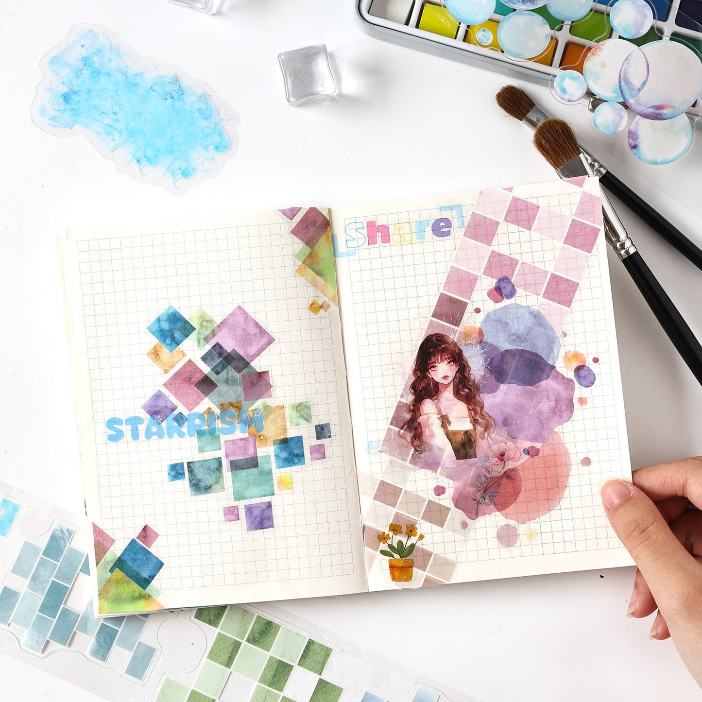 Colorful and Vibrant Tape Set