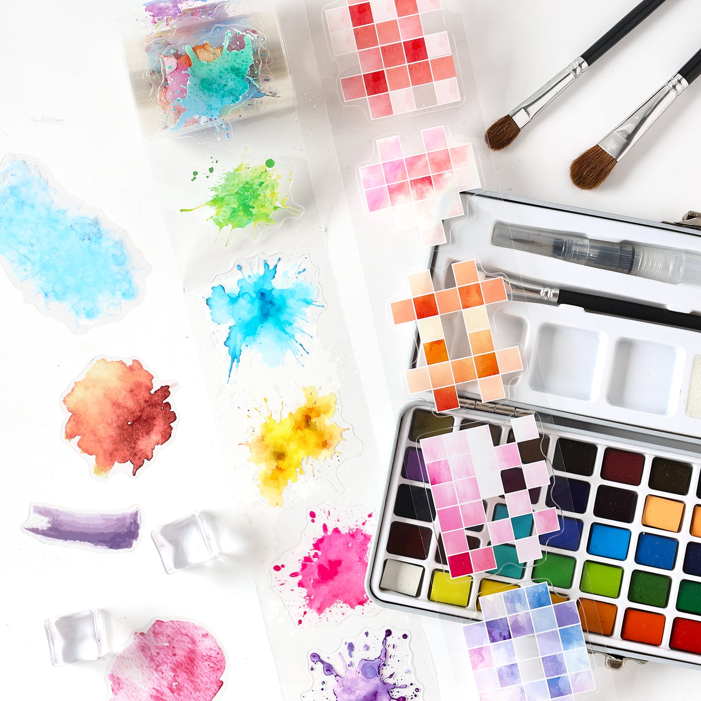 Colorful and Vibrant Tape Set