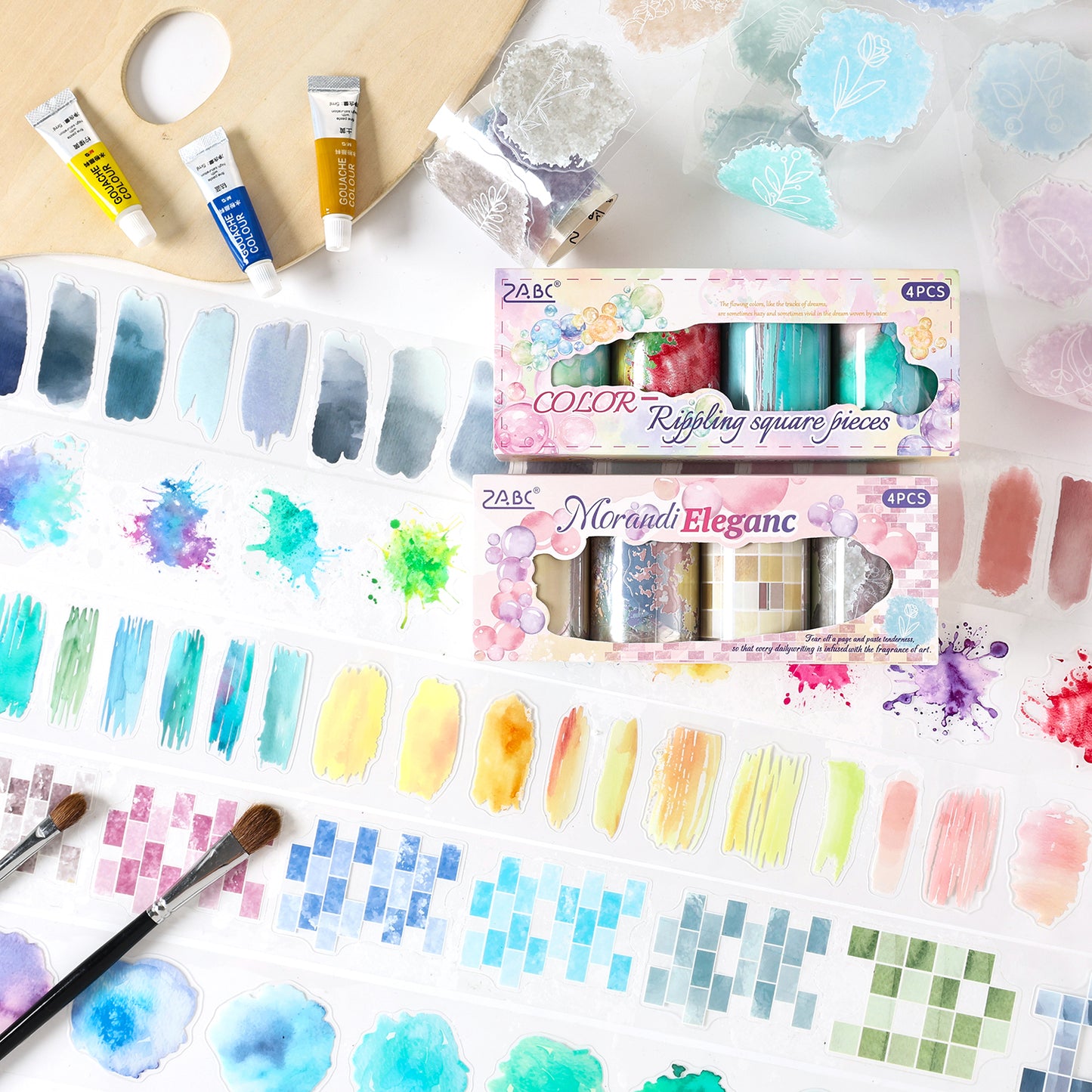 Colorful and Vibrant Tape Set