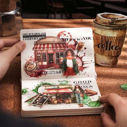 Color of Coffee Sticker 20pcs