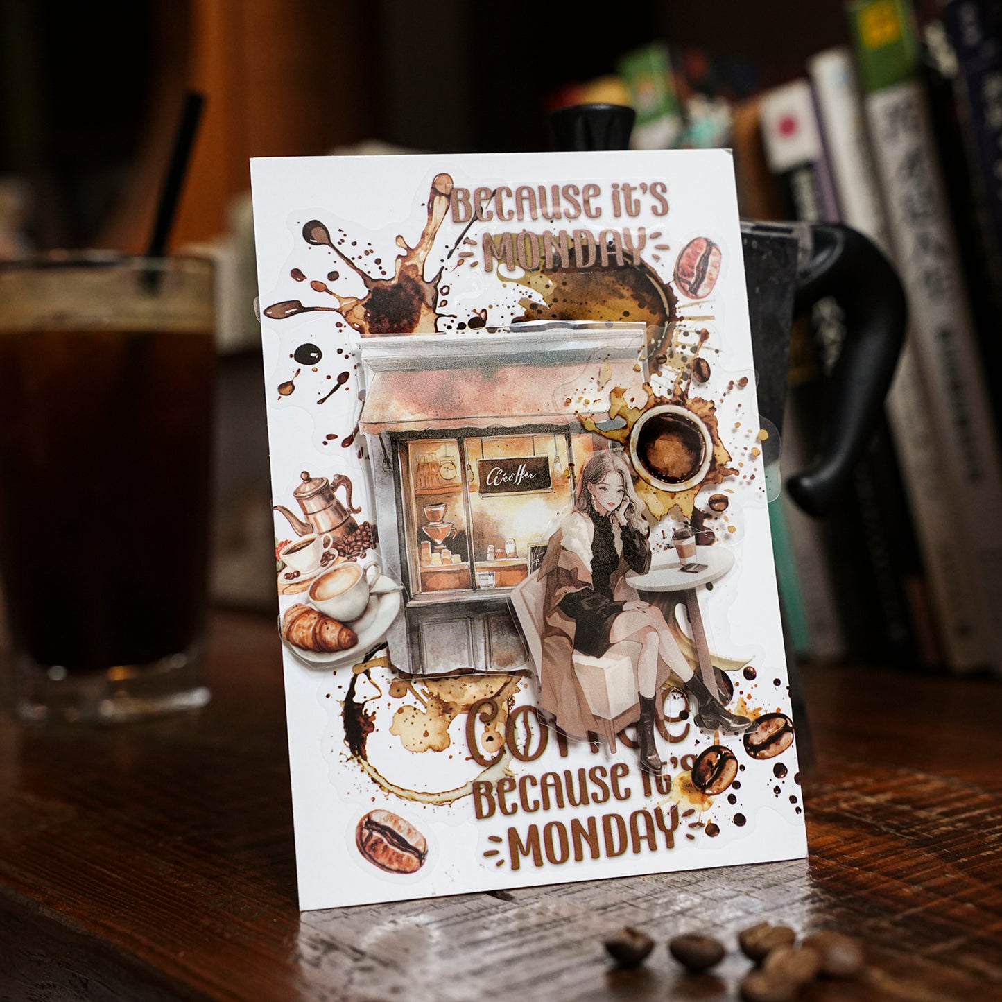 Color of Coffee Sticker 20pcs