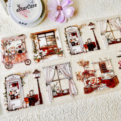 6cm*2m Corner Warm Café Tape