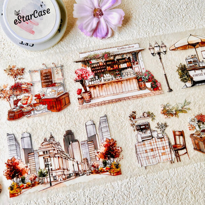 6cm*2m Corner Warm Café Tape
