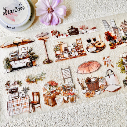 6cm*2m Corner Warm Café Tape