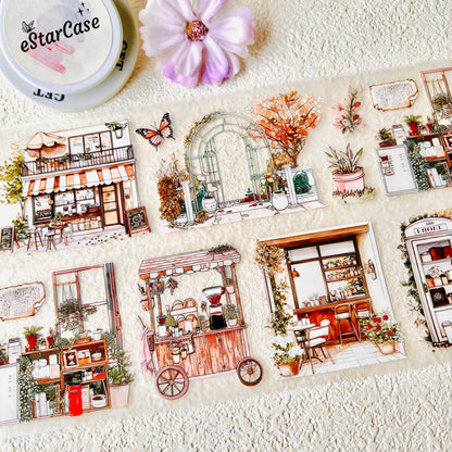 6cm*2m Corner Warm Café Tape