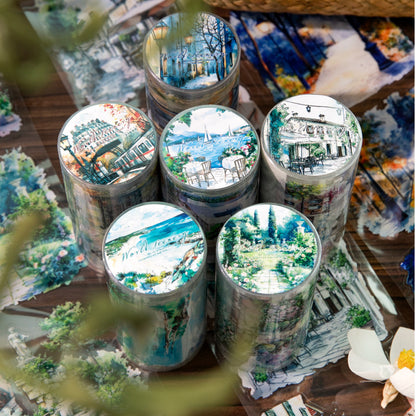 Pre-cut Corner of The World Tape