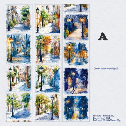 Pre-cut Corner of The World Tape