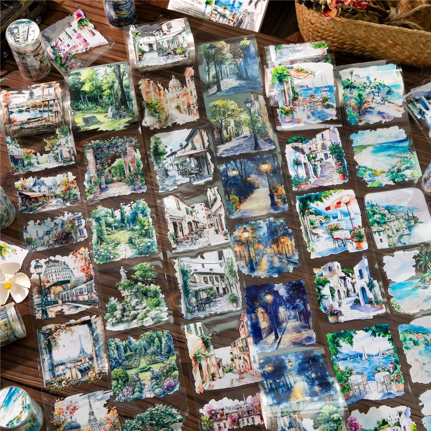 Pre-cut Corner of The World Tape