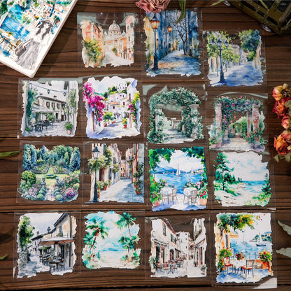 Pre-cut Corner of The World Tape