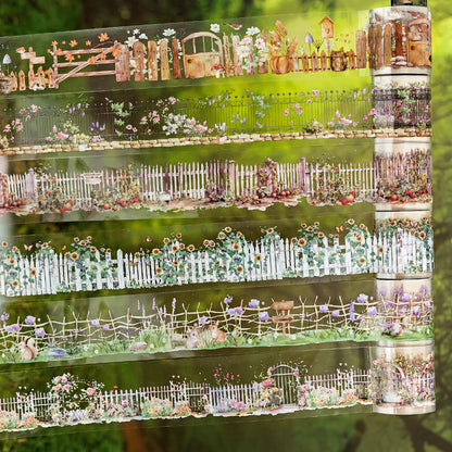 Courtyard Fence All Tape