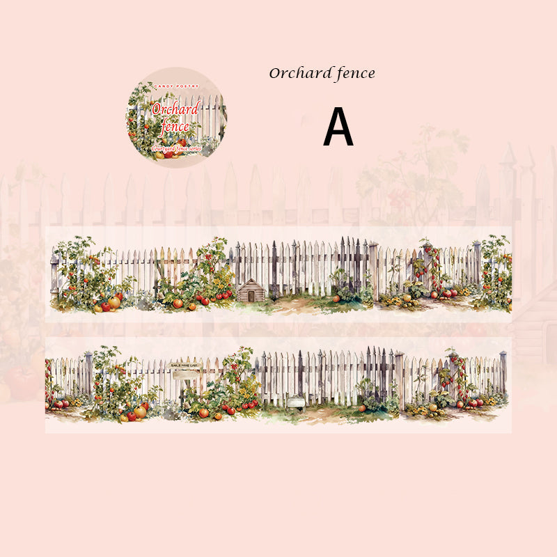 Courtyard Fence All Tape