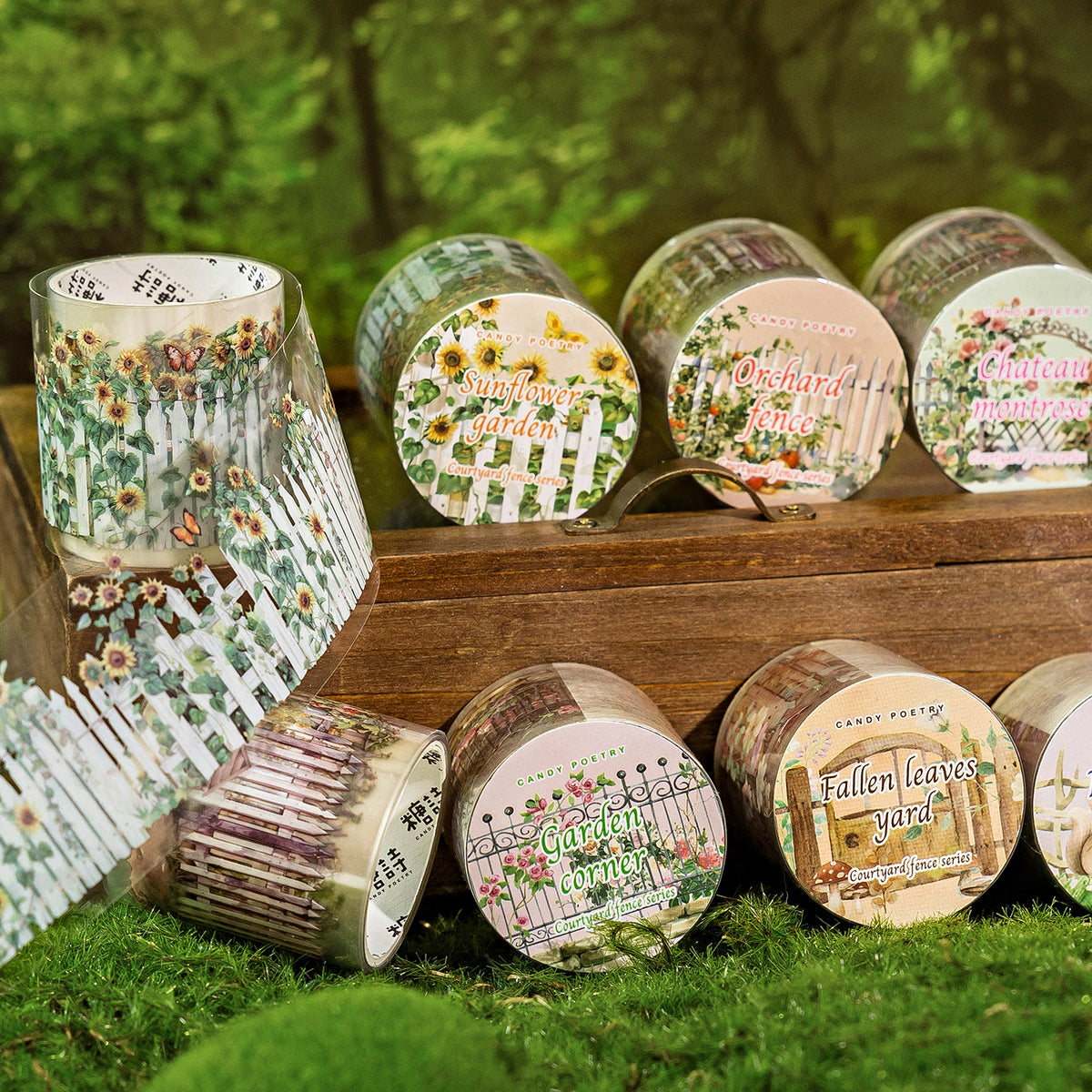 Courtyard Fence All Tape