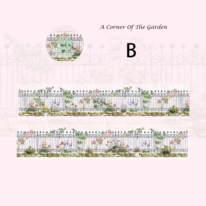 Courtyard Fence All Tape