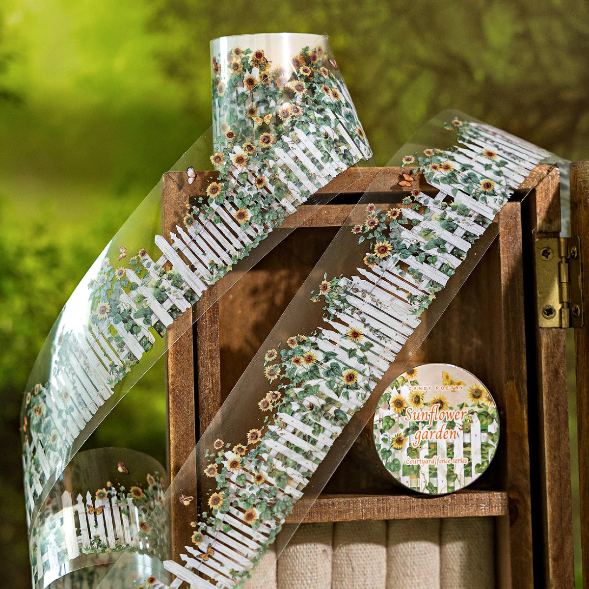 Courtyard Fence All Tape