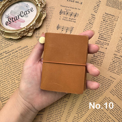 Mini TN Cowhide Leather Journal Notebook