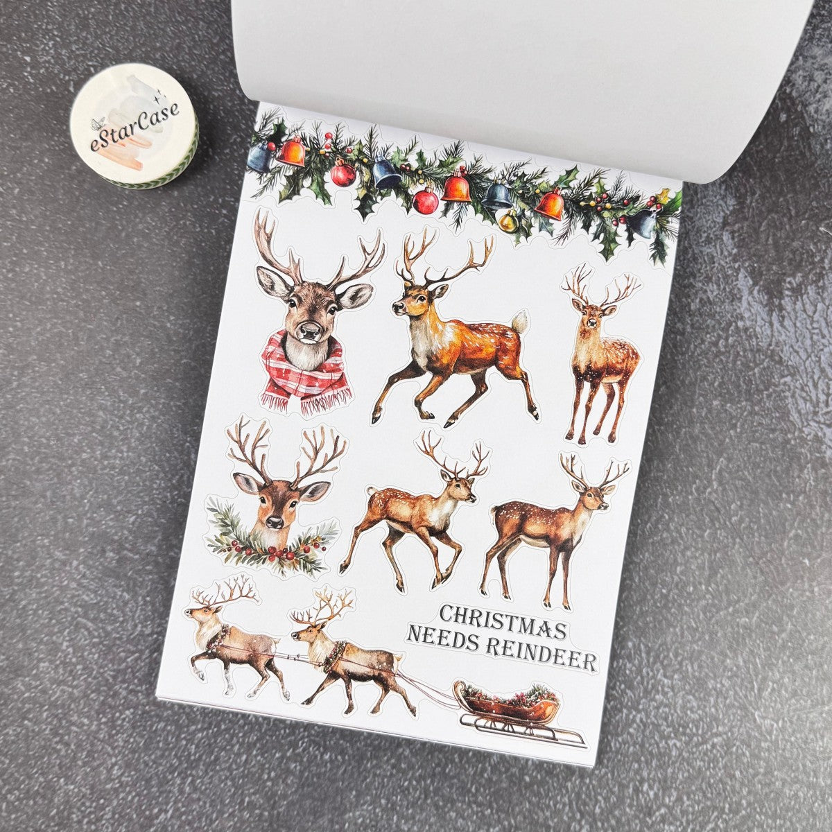 Cozy Christmas Sticker Book