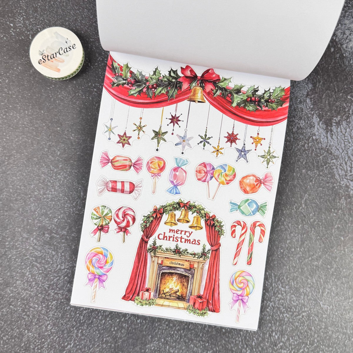 Cozy Christmas Sticker Book
