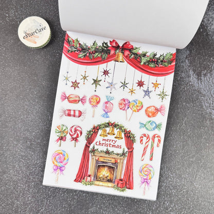 Cozy Christmas Sticker Book