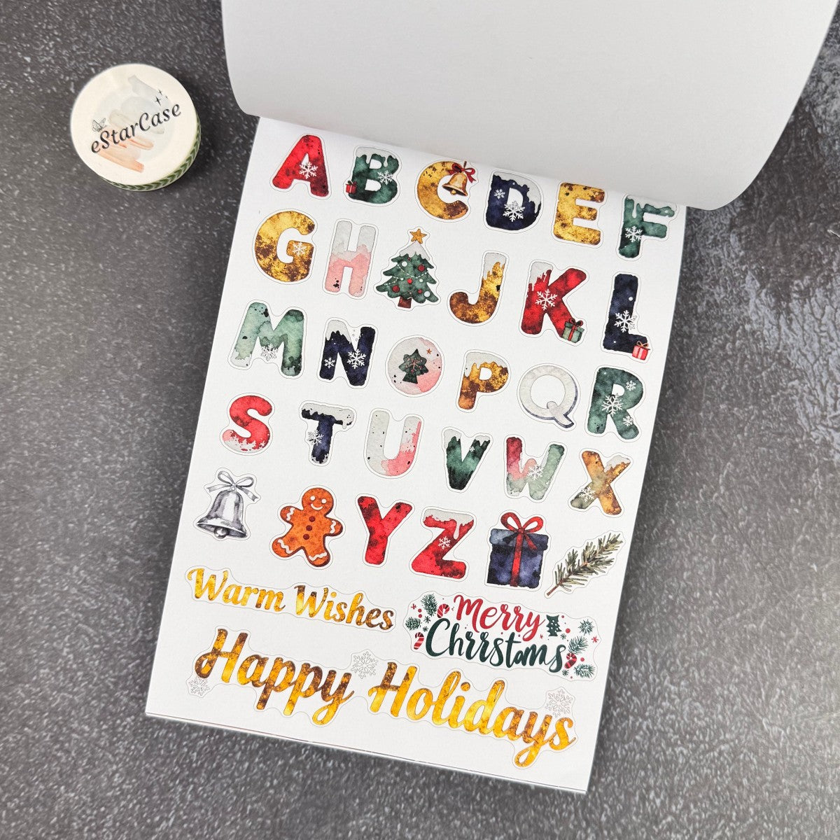 Cozy Christmas Sticker Book