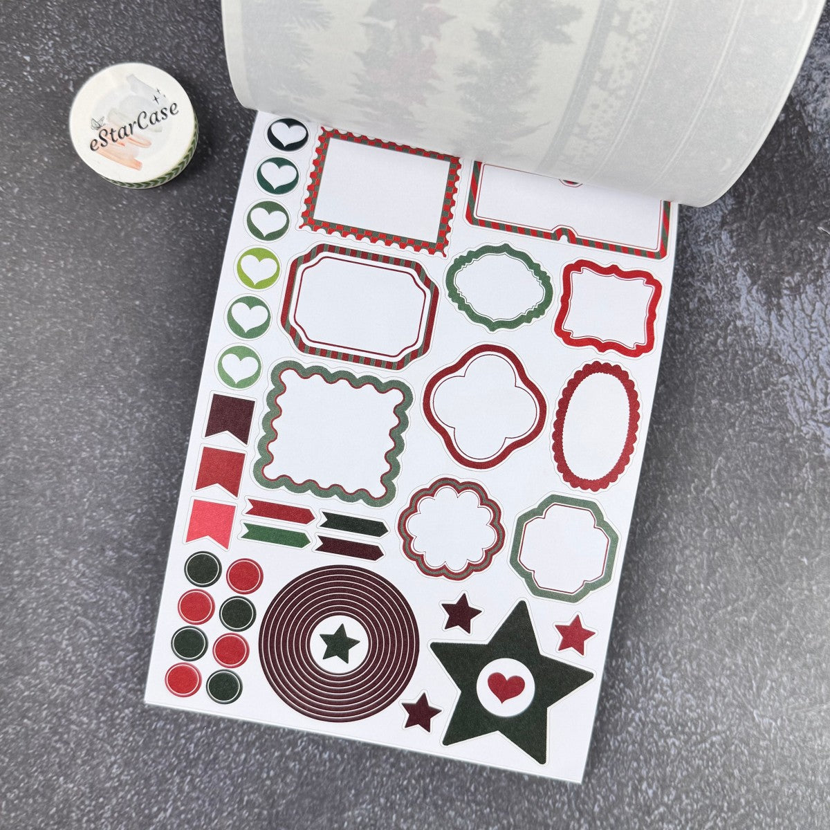 Cozy Christmas Sticker Book