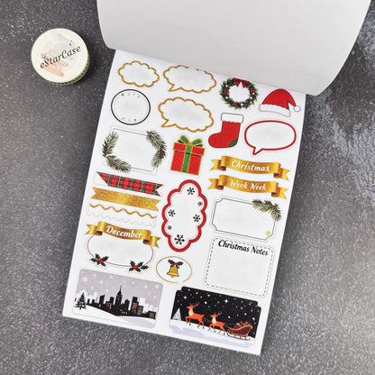 Cozy Christmas Sticker Book