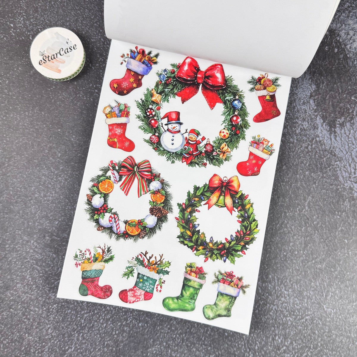 Cozy Christmas Sticker Book