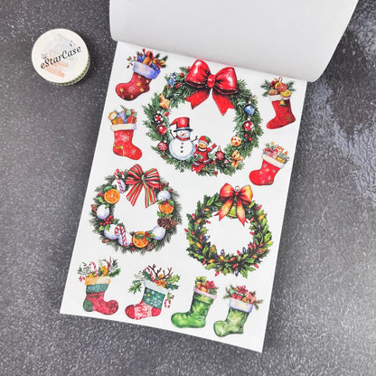 Cozy Christmas Sticker Book