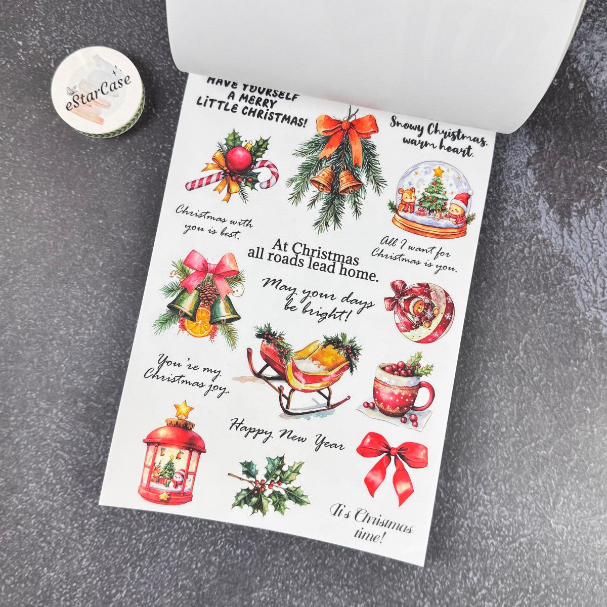 Cozy Christmas Sticker Book