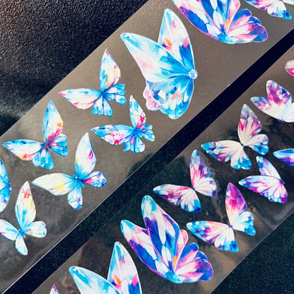 6cm*100cm Crystal Lingbutterfly Tape