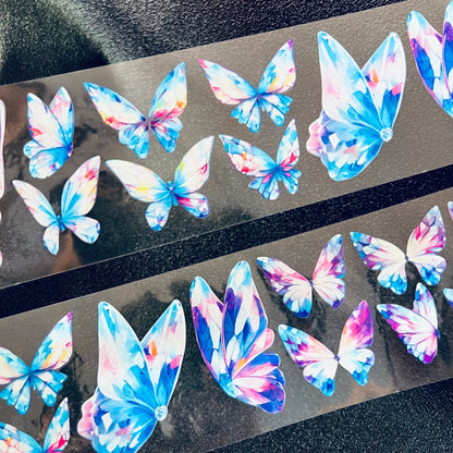 6cm*100cm Crystal Lingbutterfly Tape