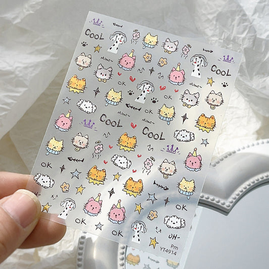 Cute Cat Mini Stickers