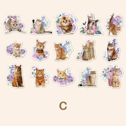 Cute Cat Stickers 45pcs