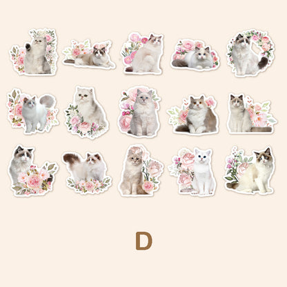 Cute Cat Stickers 45pcs