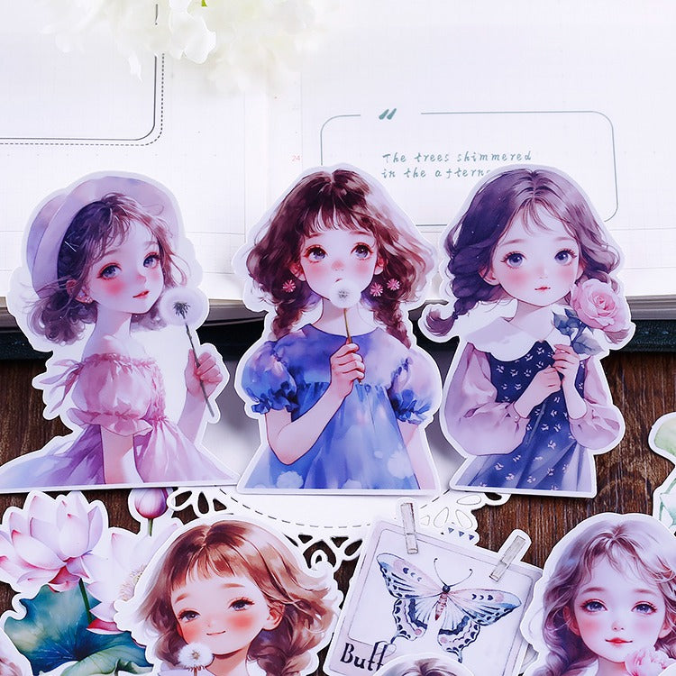 Cute Girl Stickers 20pcs