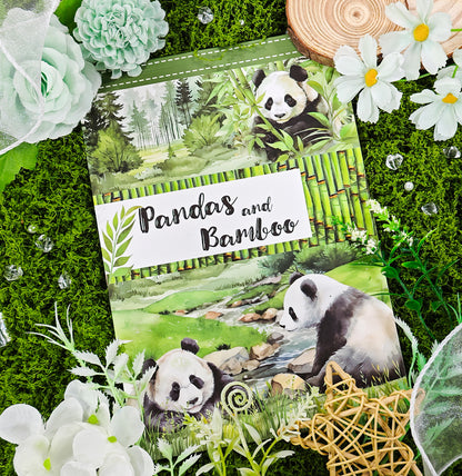 Cute Panda Sticker Book