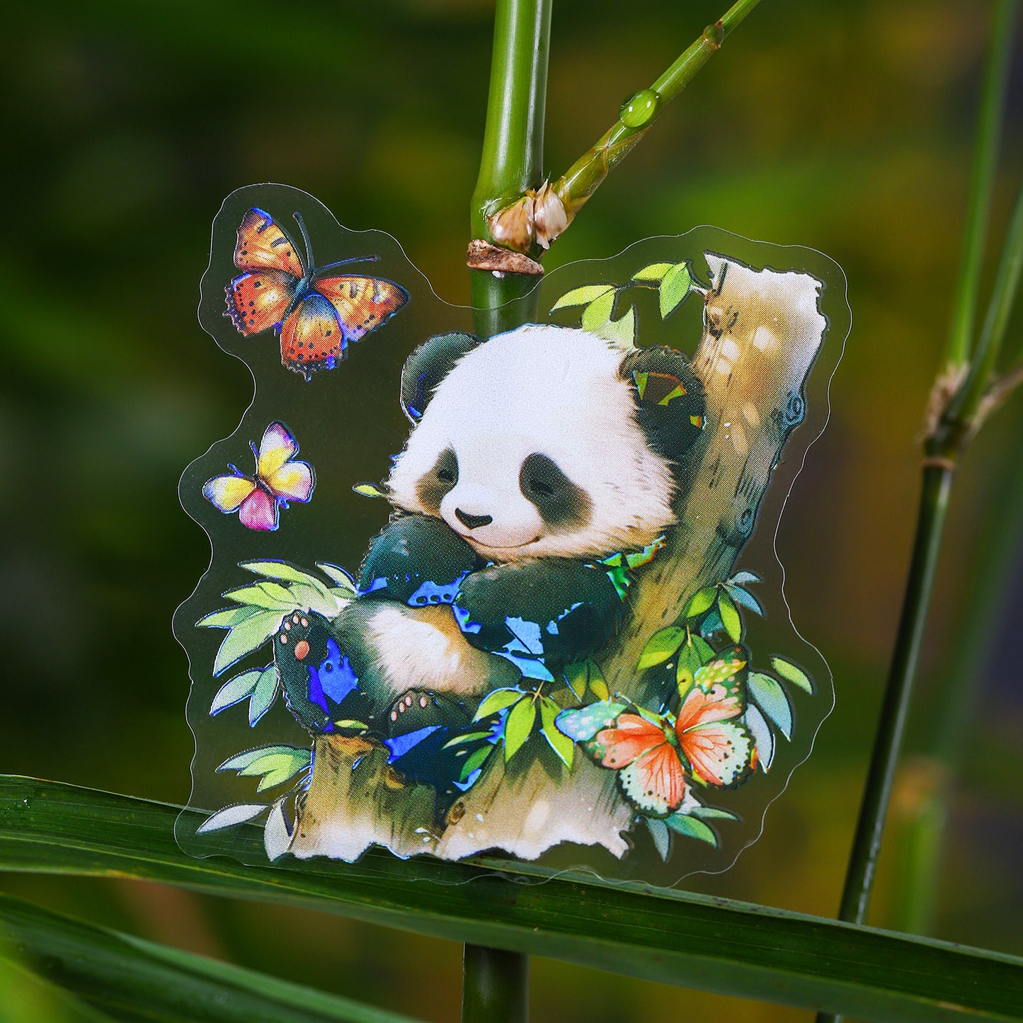 Cute Panda Stickers 10pcs